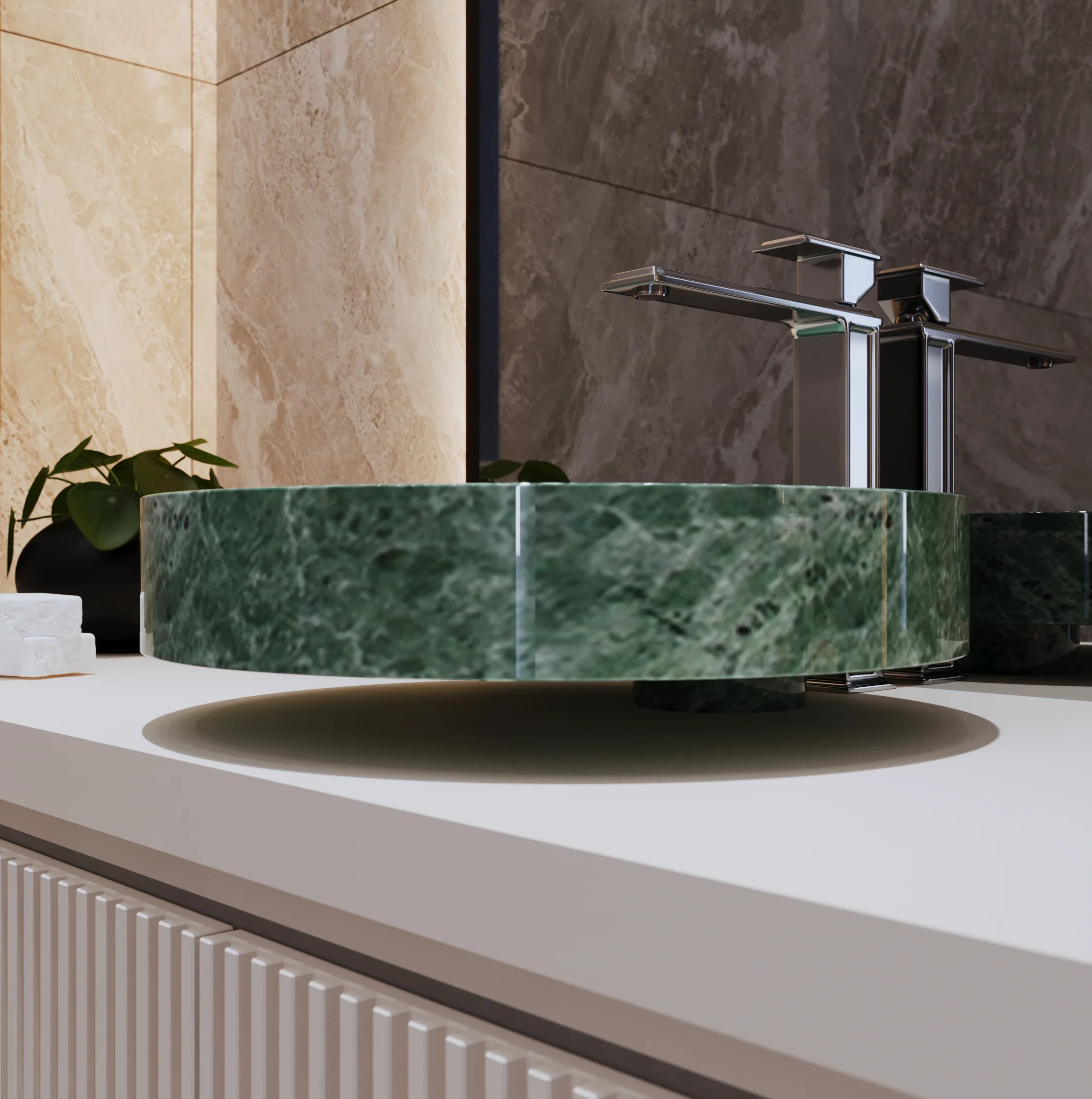 Pure marble countertop basin RNK London