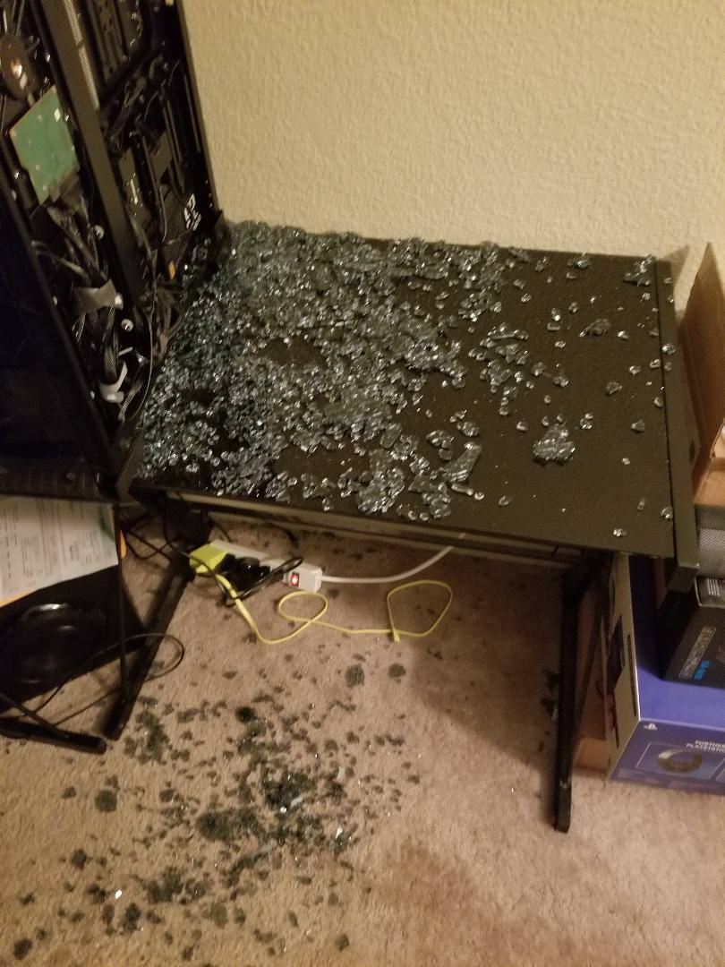 Pc Tempered Glass Replacement iron garden decor