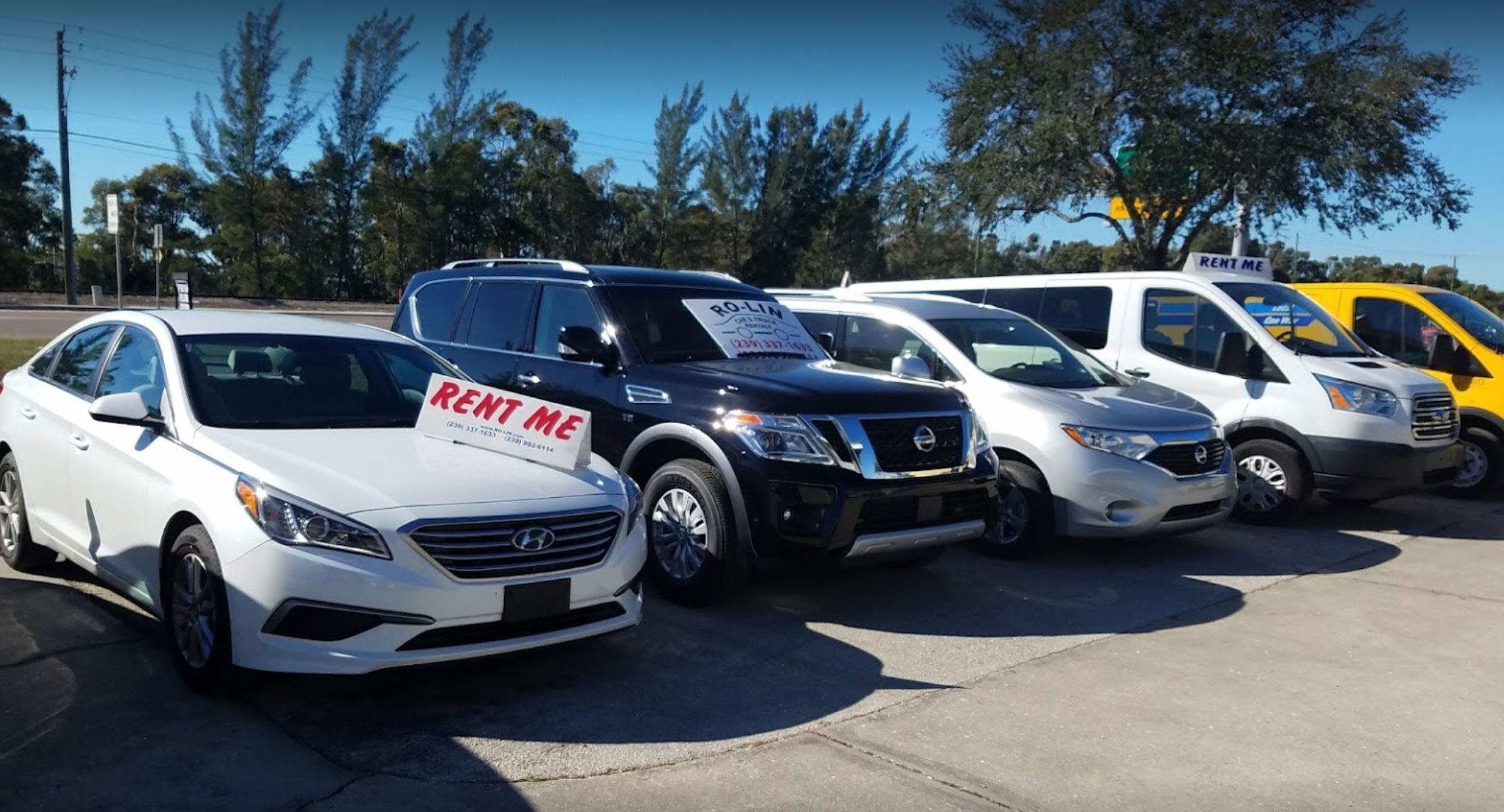 About us RoLin Car, Truck, Van, RV Rentals of Fort Myers