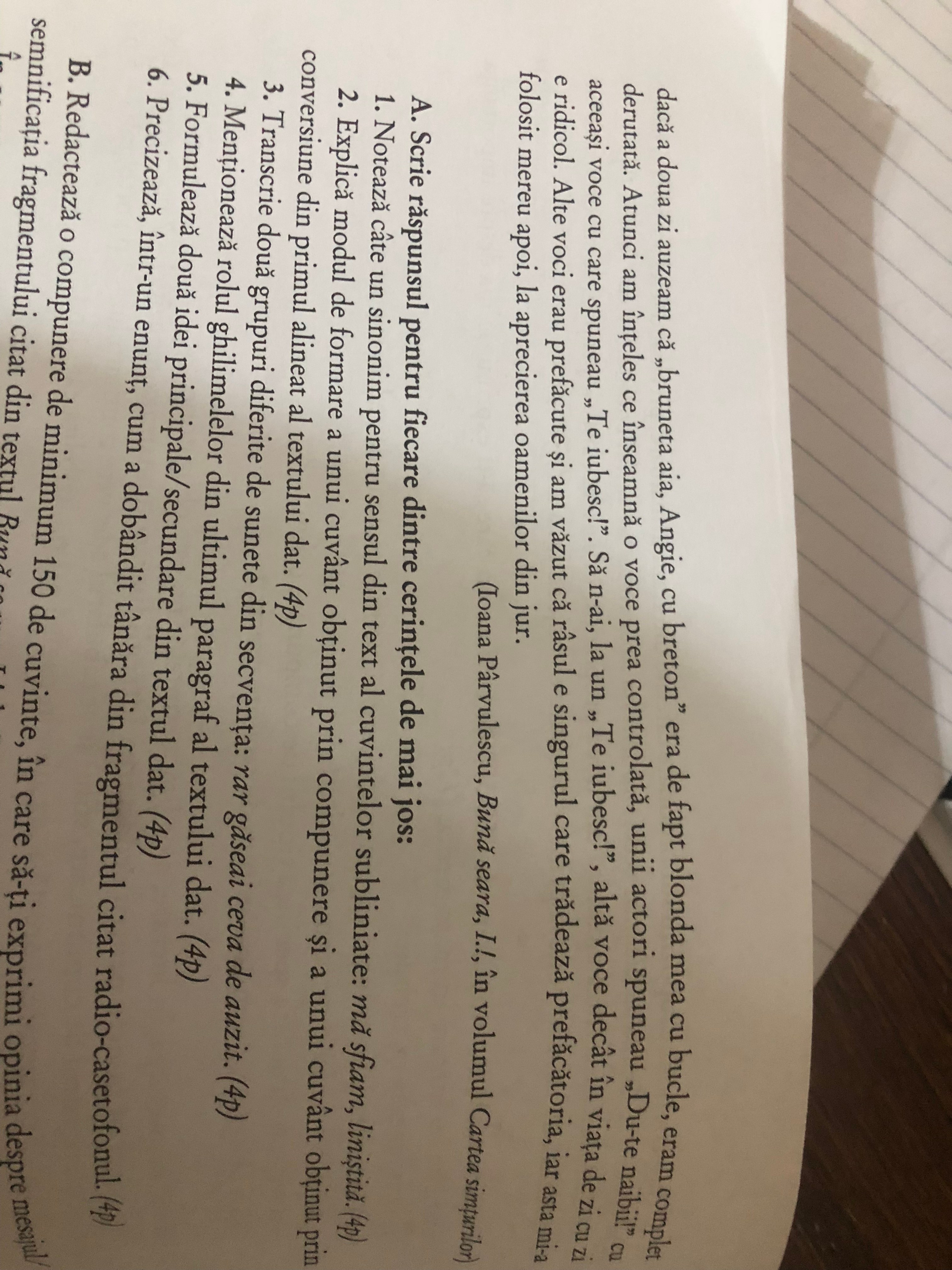 Menționează rolul ghilimelelor din ultimul paragraf Brainly.ro Menționează rolul ghilimelelor din ultimul paragraf Brainly.ro