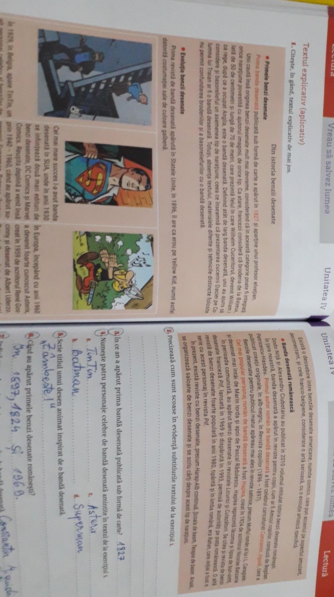 PrecizeazÄ Cum Sunt Scoase In EvidenÈÄ Subtitlurile De La Exercitiul 1 VÄ Rog Frumos Brainly Ro