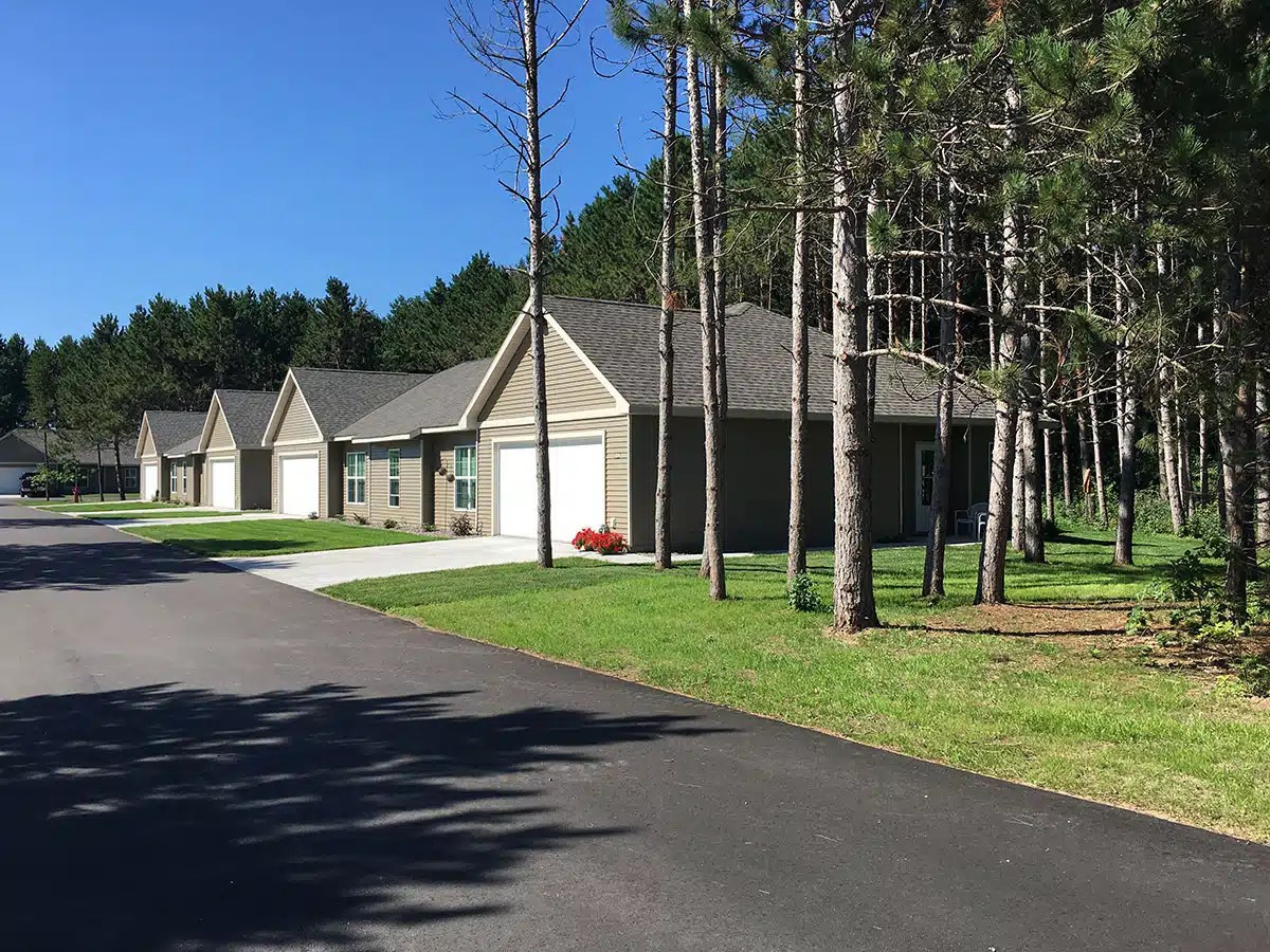 Evergreen Terrace Townhomes Courtyard Property Management