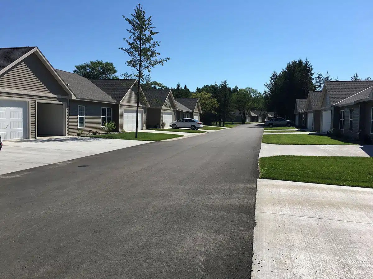 Evergreen Terrace Townhomes Courtyard Property Management