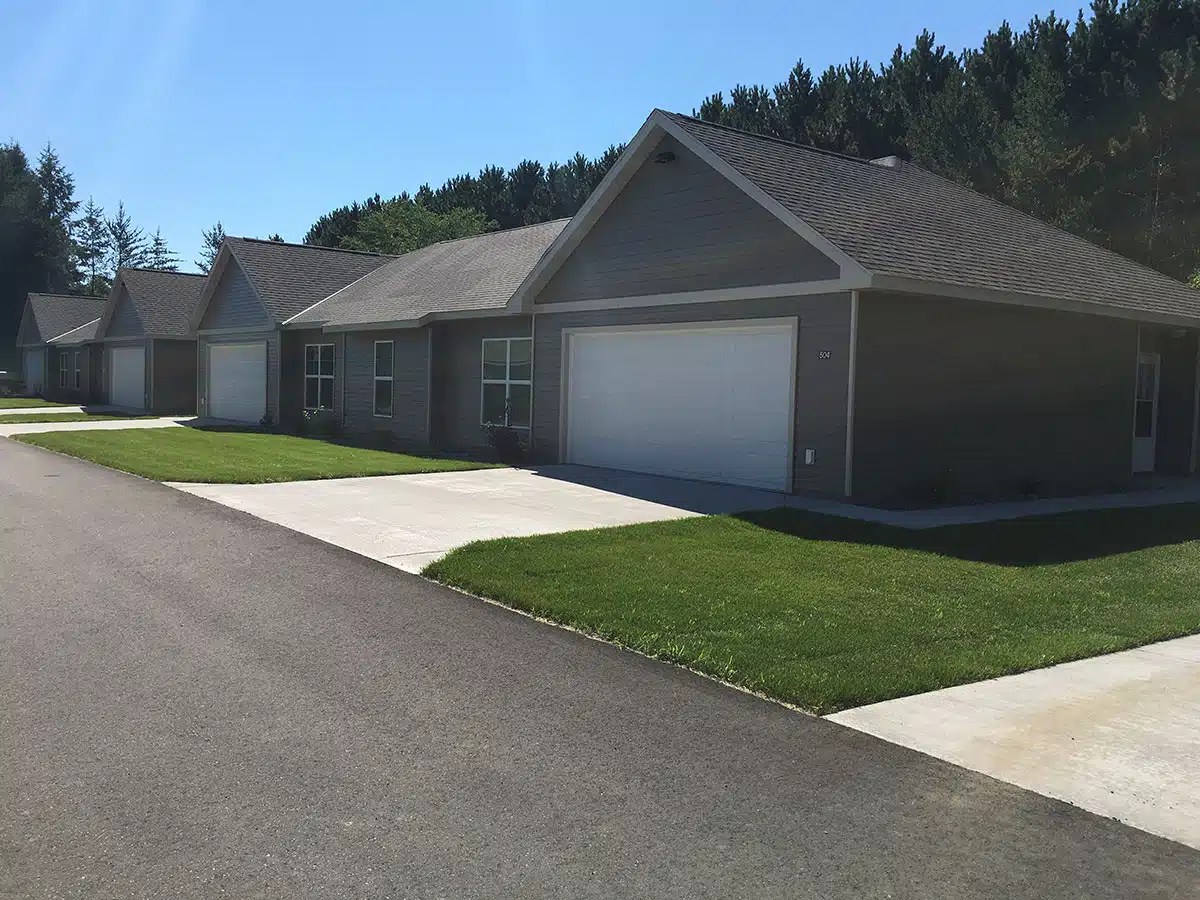 Evergreen Terrace Townhomes Courtyard Property Management