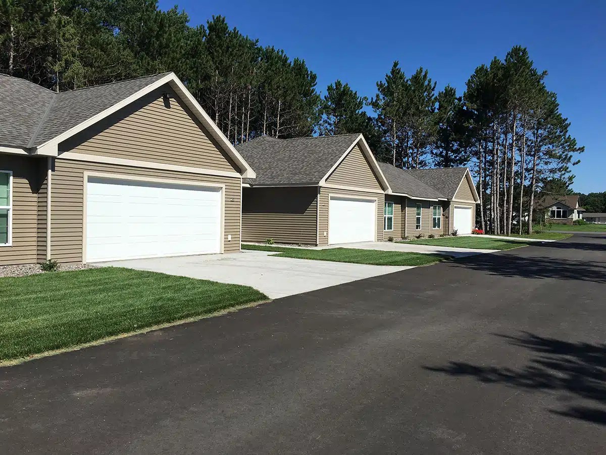 Evergreen Terrace Townhomes Courtyard Property Management