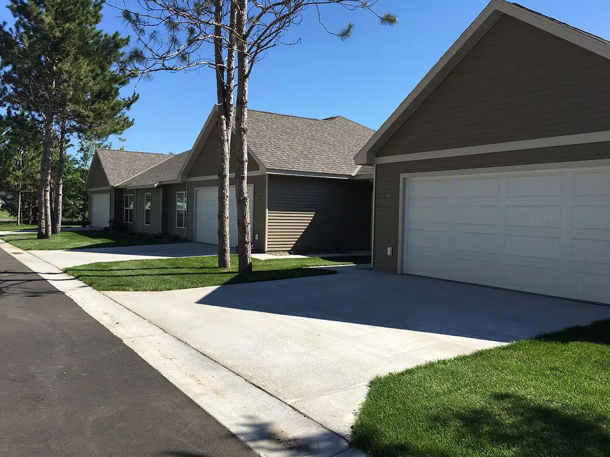 Evergreen Terrace Townhomes Courtyard Property Management