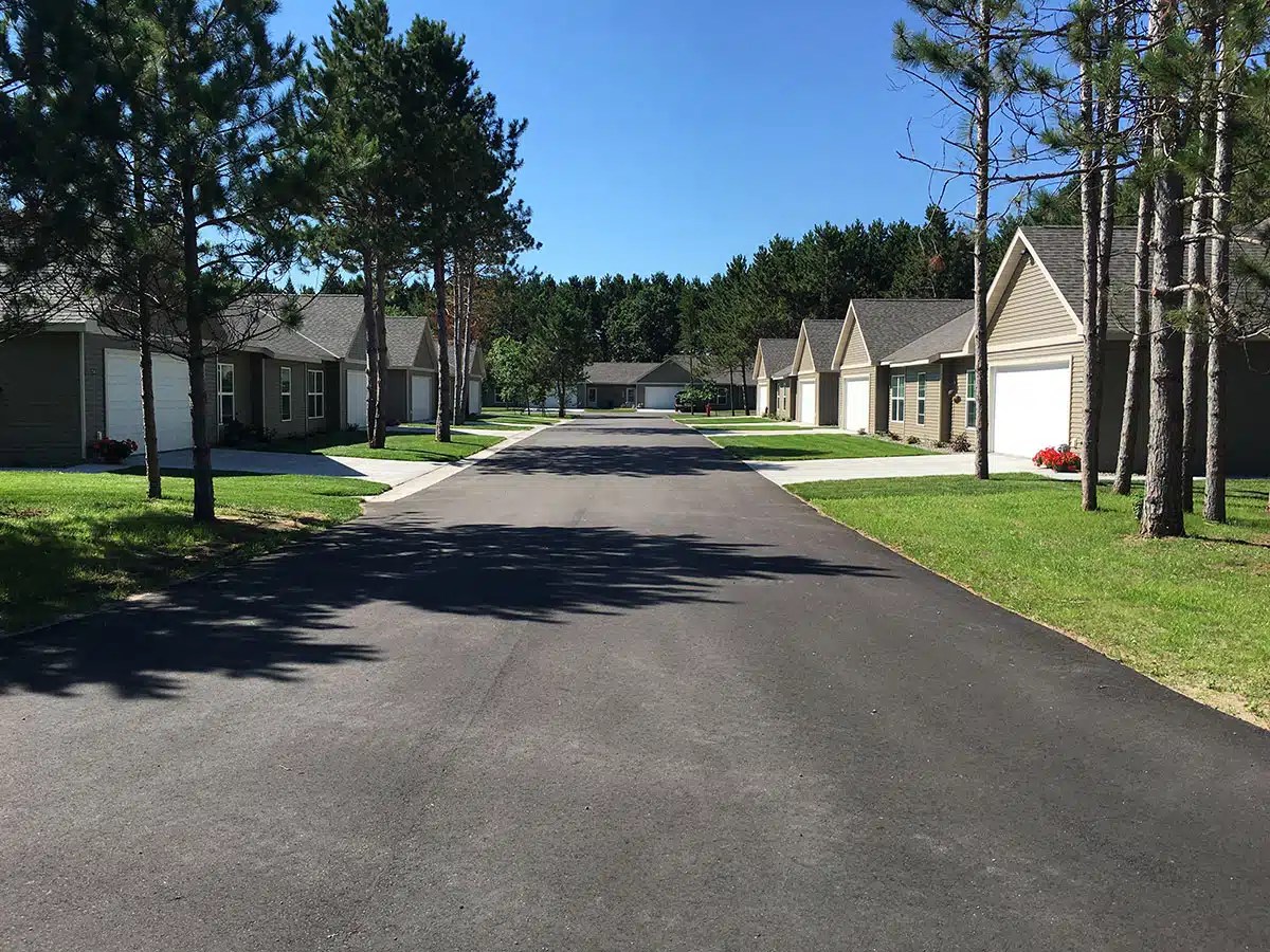 Evergreen Terrace Townhomes Courtyard Property Management