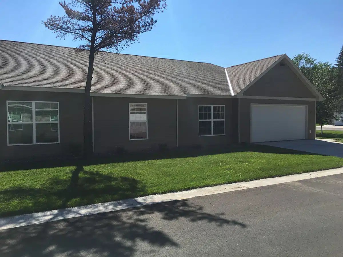 Evergreen Terrace Townhomes Courtyard Property Management