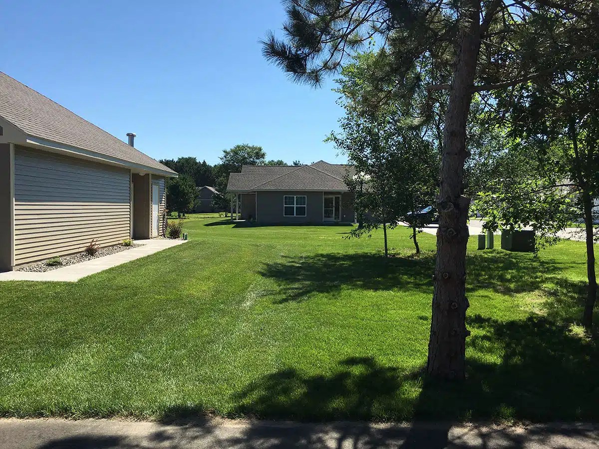 Evergreen Terrace Townhomes Courtyard Property Management