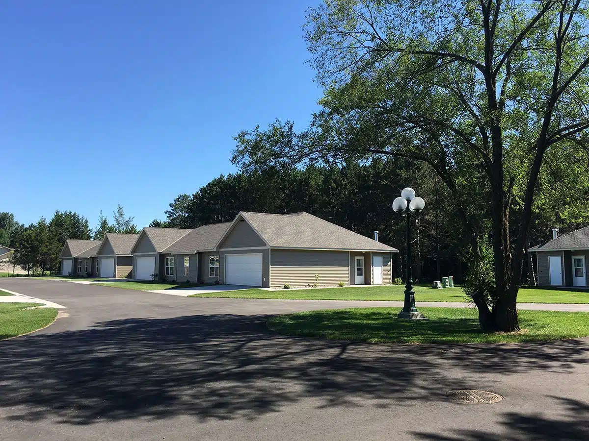 Evergreen Terrace Townhomes Courtyard Property Management