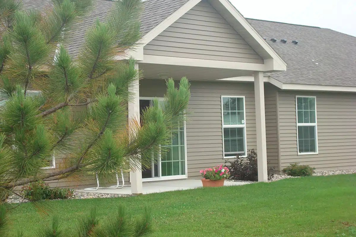 Pine Edge Townhomes Courtyard Property Management