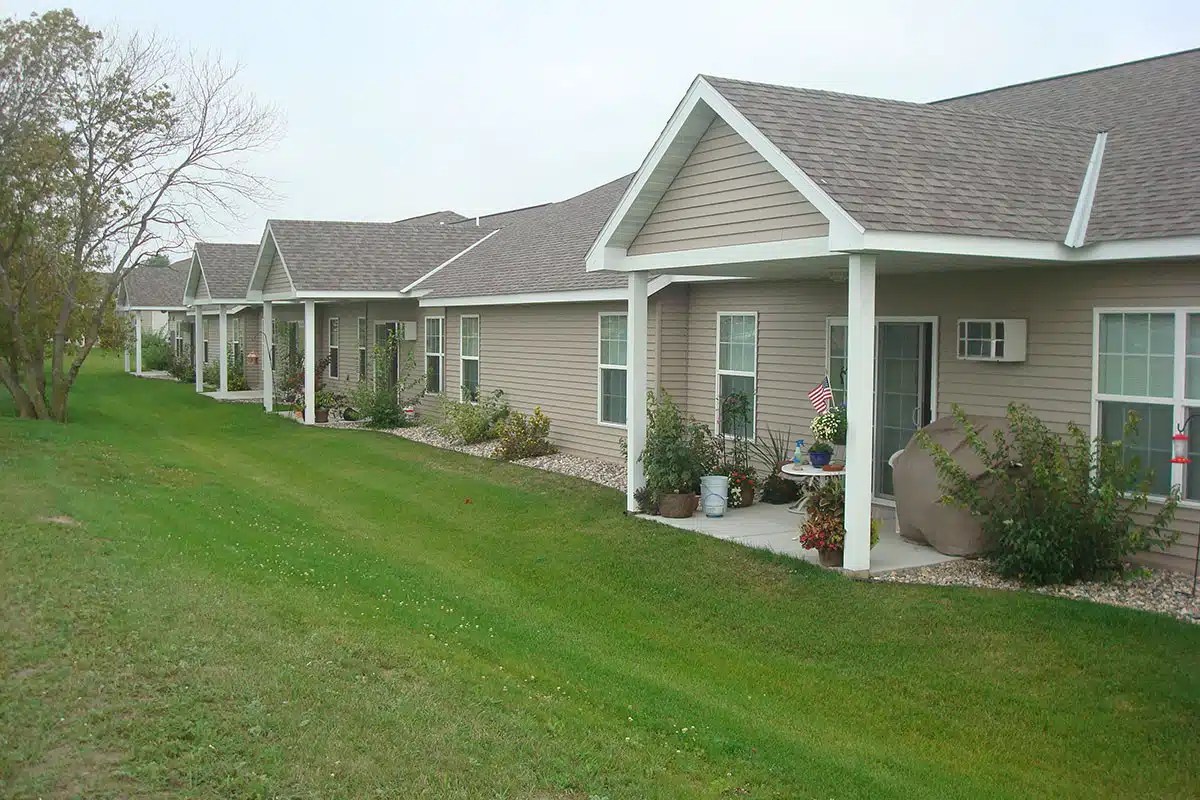 Pine Edge Townhomes Courtyard Property Management