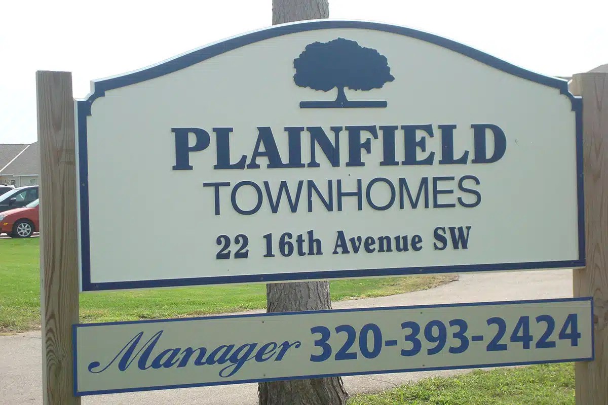 Plainfield Townhomes Courtyard Property Management
