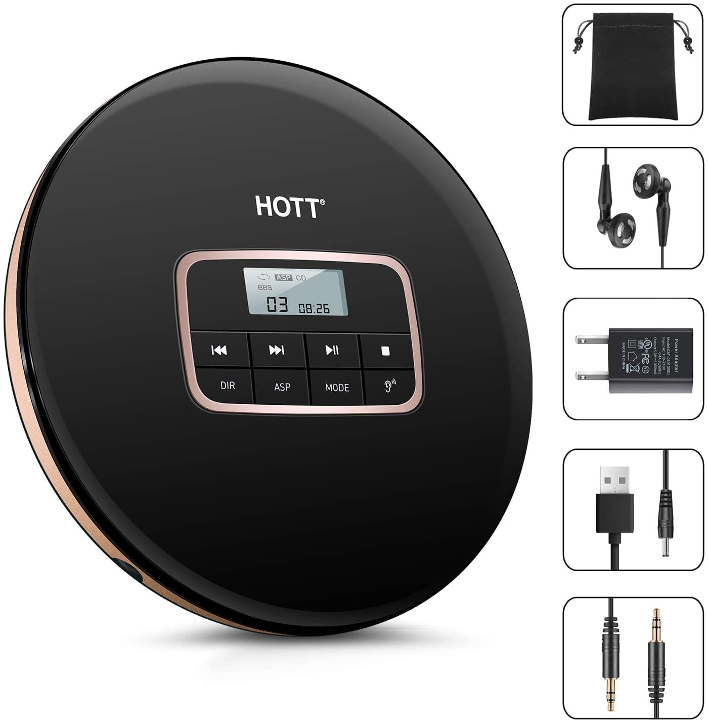Best Portable CD Player for Audio Books Review in 2020 Roach Fiend