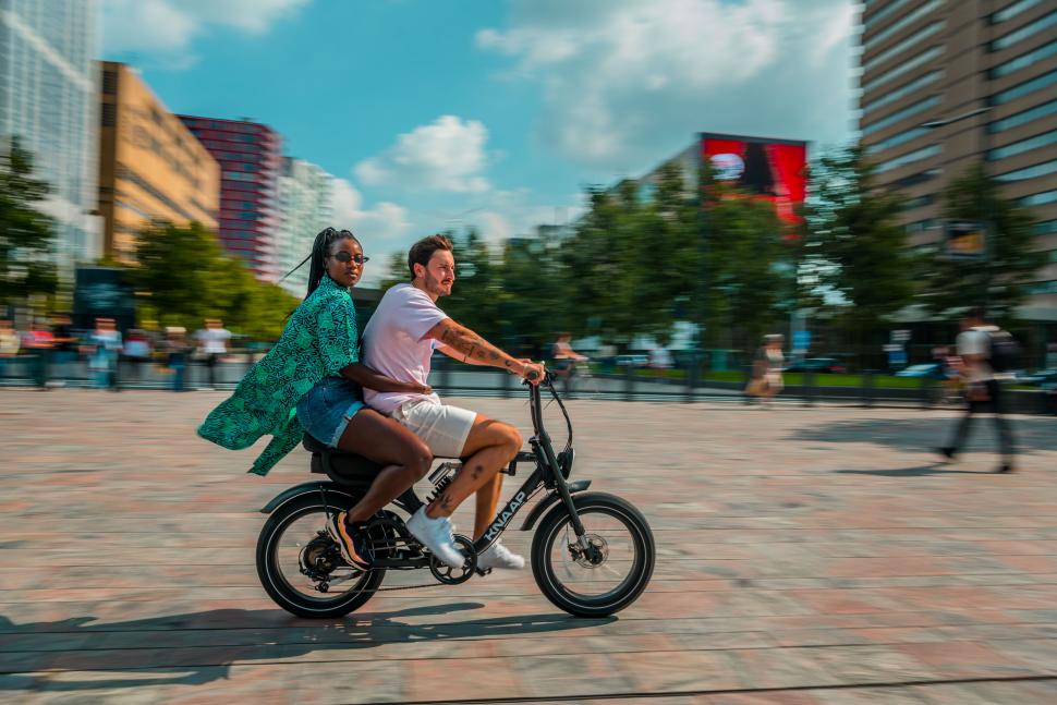 Check out Knaap’s ebike designed for larger riders… or even two people