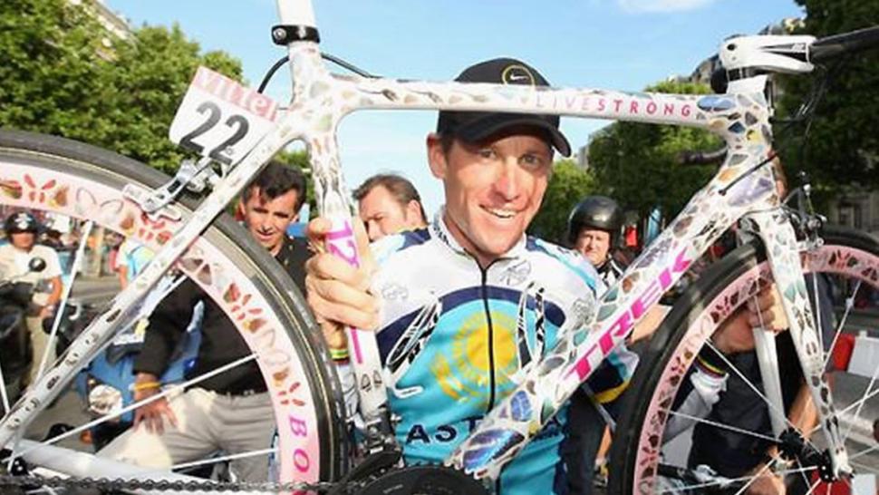 The most expensive bike in the world! Take a look back at Lance