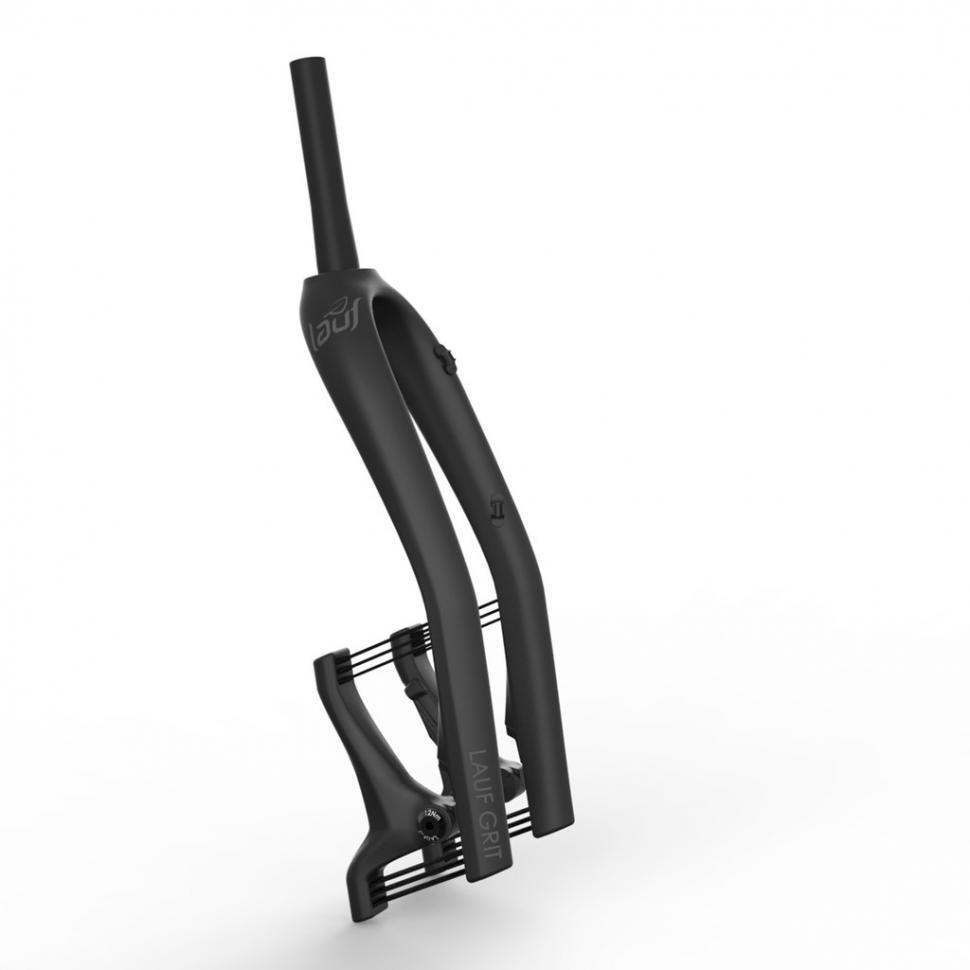 New Lauf Grit Gravel fork provides 30mm suspension travel for gravel
