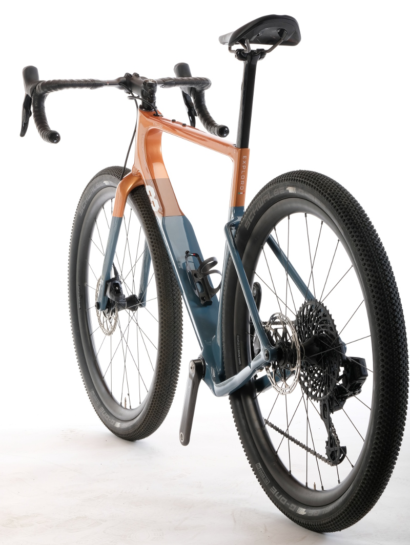 First Ride 3T Exploro Race Max Road Bike Action