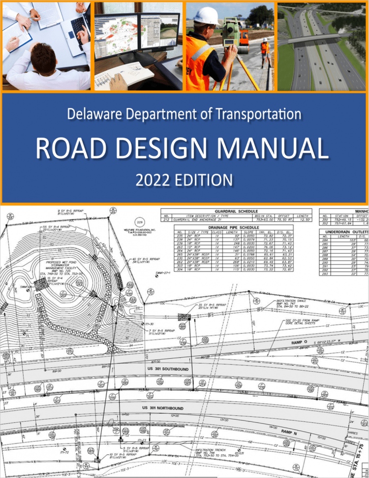 Main Page Delaware DOT Road Design Manual