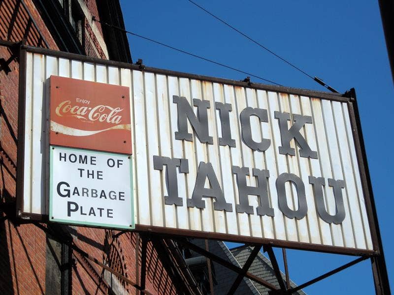 Nick Tahou Hots Rochester Garbage Plate Upstate New York Roadfood