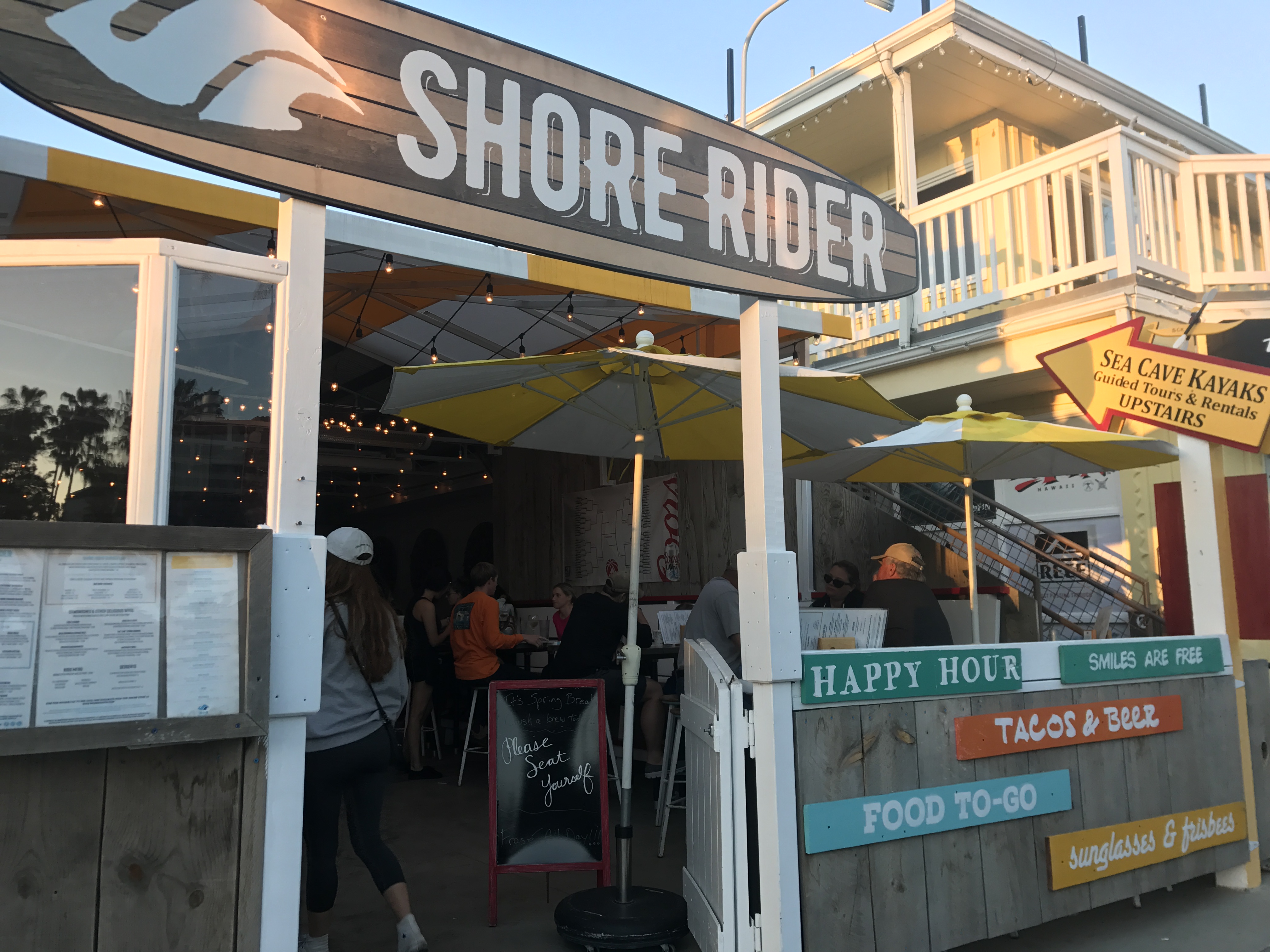 Shore Rider San Diego, CA Review & What to Eat
