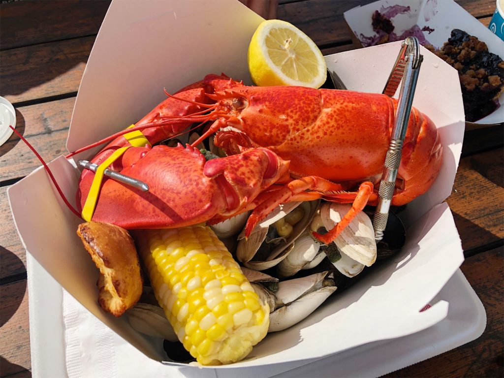 Pool Lobster at F.O. Goldwaithe’s Biddeford, ME Review & What to Eat