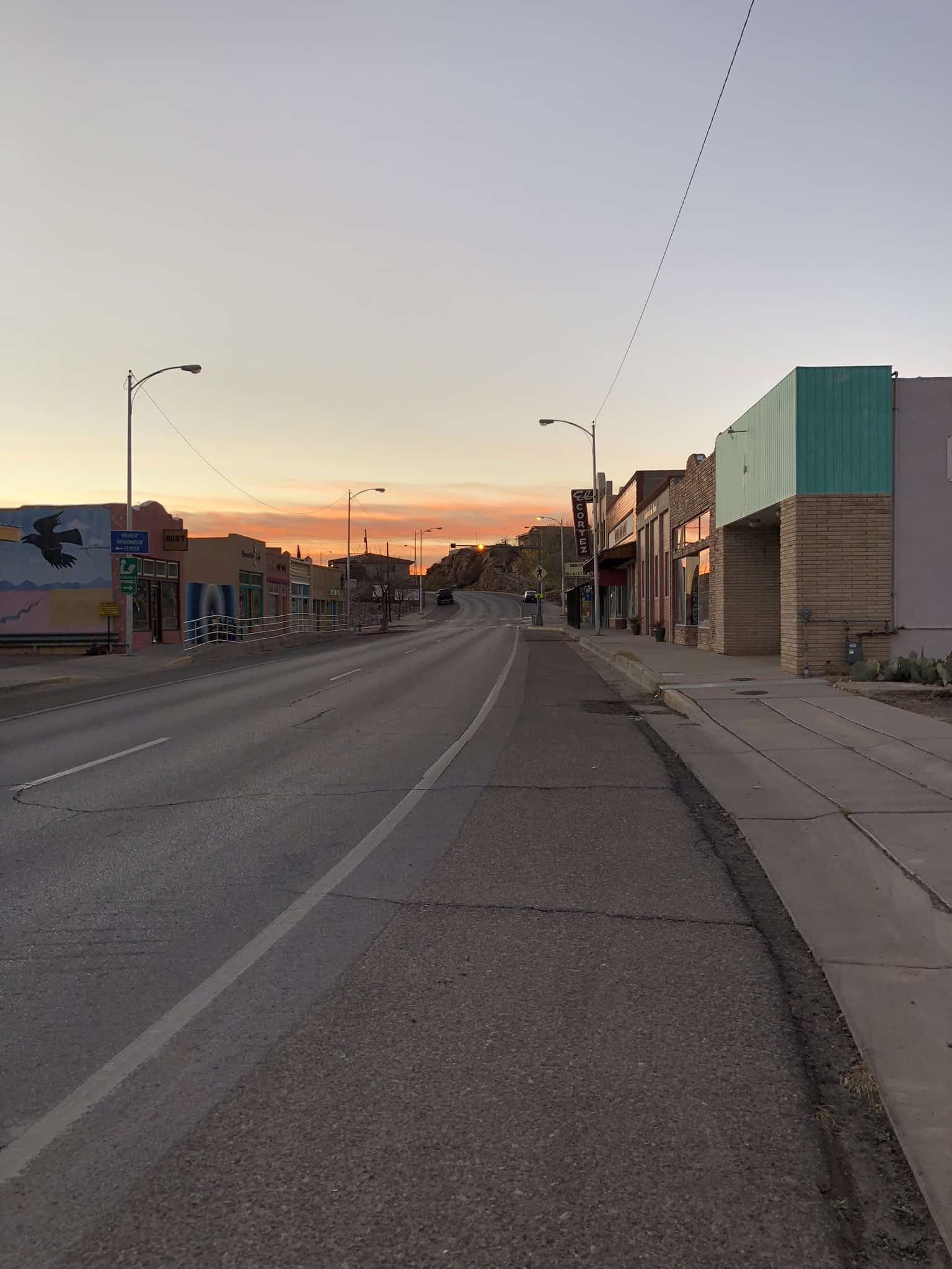 Monday Morning Moment Truth or Consequences, NM The Road Goes On Forever