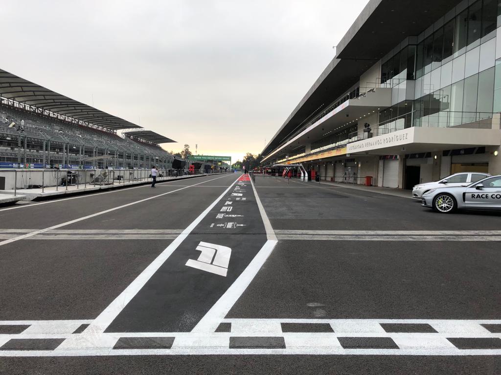 Track Marking, F1 Mexico City Roadgrip