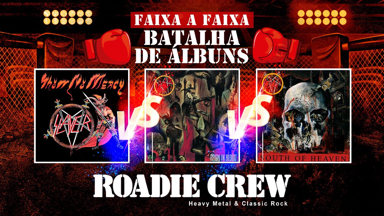 Está no ar o episódio 8 do BATALHA DE ÁLBUNS da Roadie Crew no YouTube; assista ao vídeo