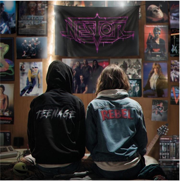 NESTOR sensação sueca do hard rock anuncia o seu novo álbum, 'Teenage