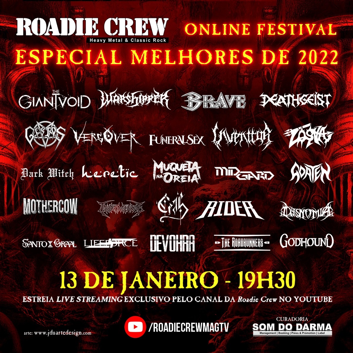 Roadie Crew Online Festival Melhores de 2022 Roadie Crew