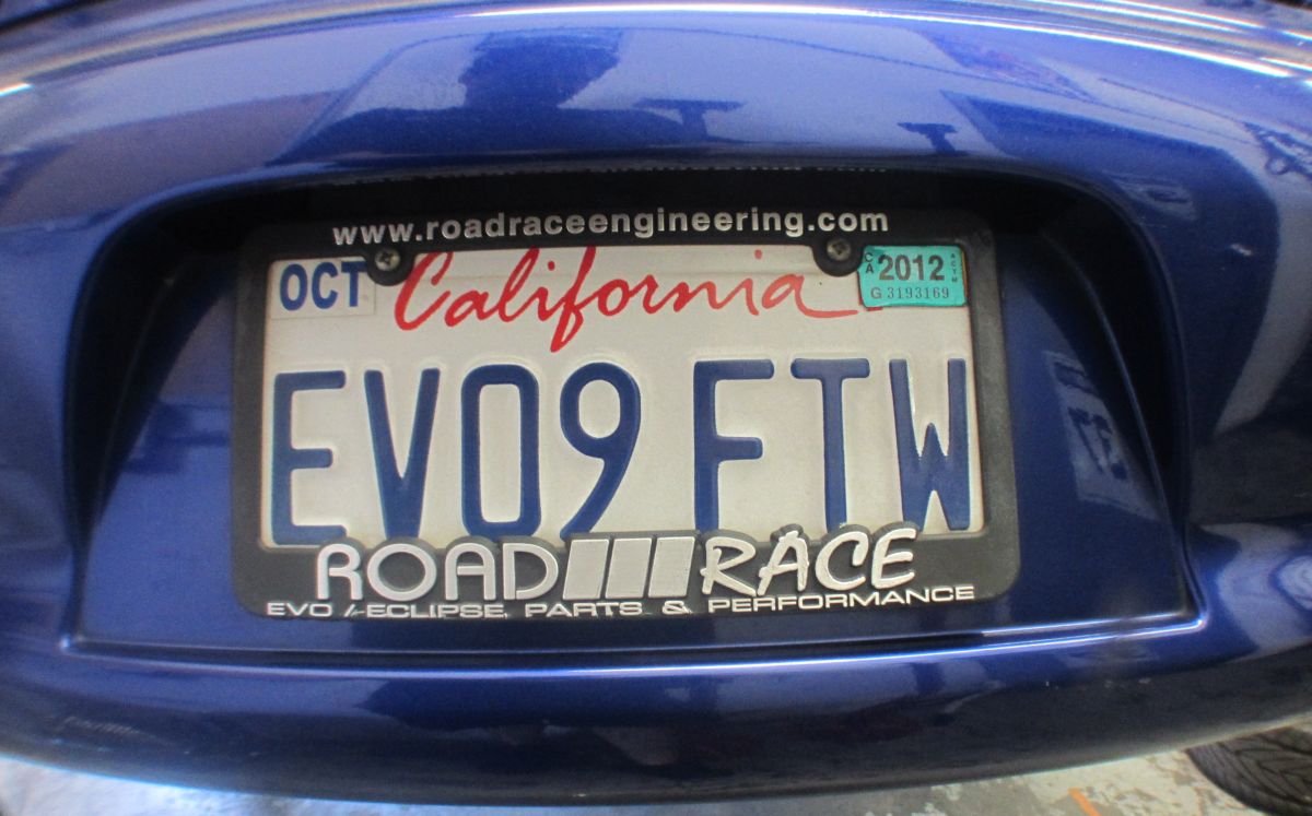 » License Plates Road /// Race Engineering