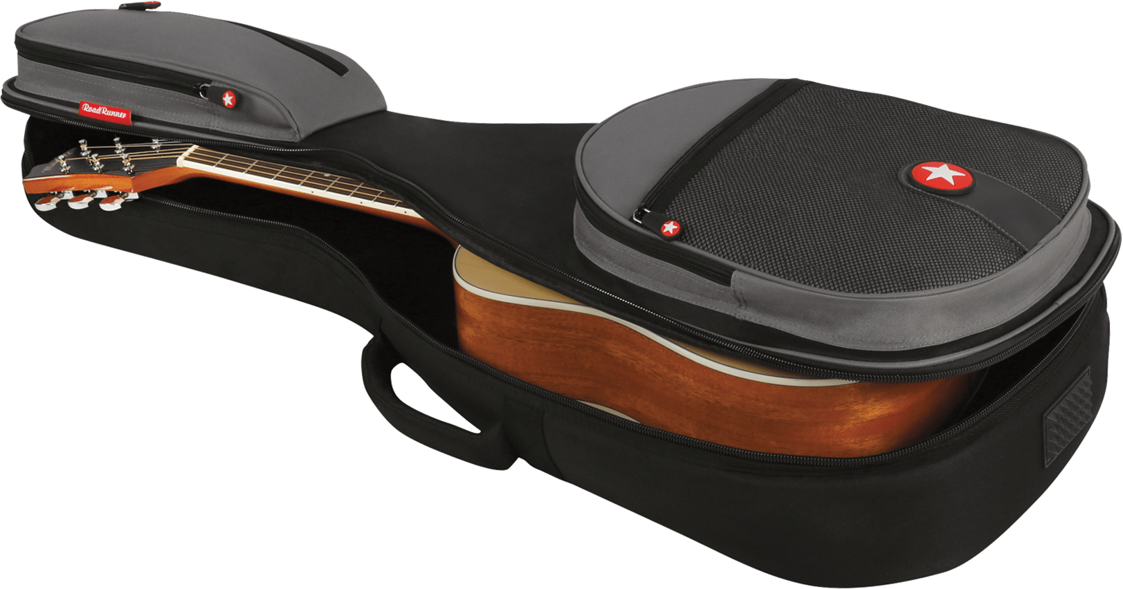 OrchestraSize Acoustic Guitar Gig Bag Padded Road Runner RR2OM