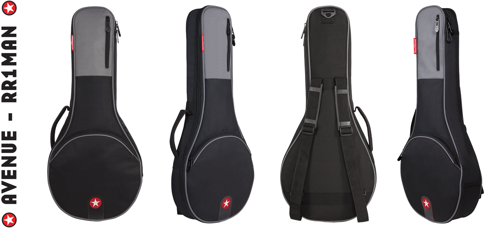 Mandolin Padded Gig Bag Road Runner RR1MAN Avenue Series