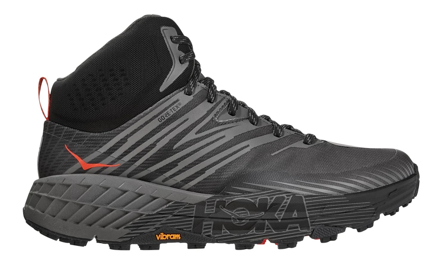 Mens HOKA Speedgoat Mid 2 GTX Hiking Shoe