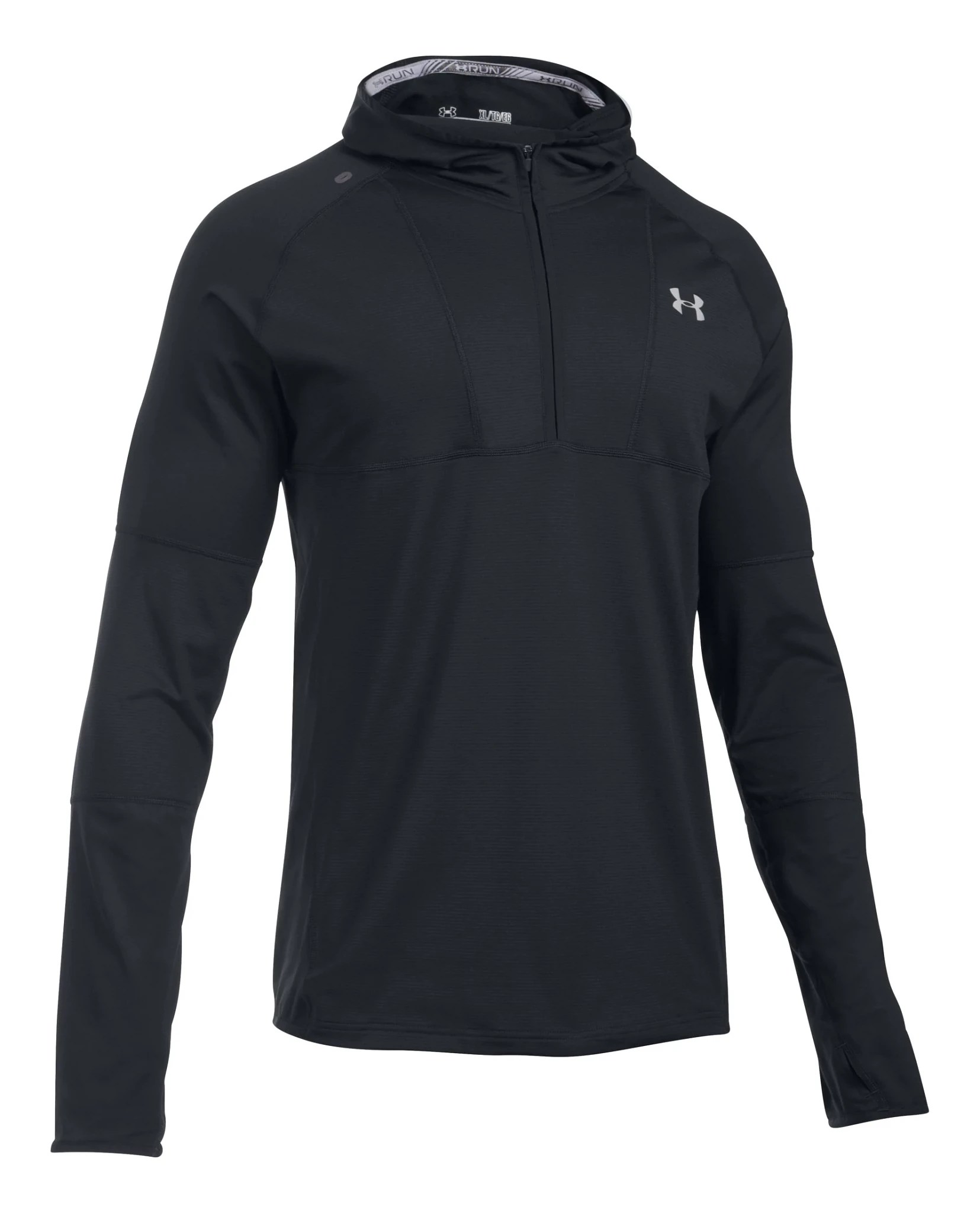 Mens Under Armour No Breaks Balaclava Hoody HalfZips & Hoodies