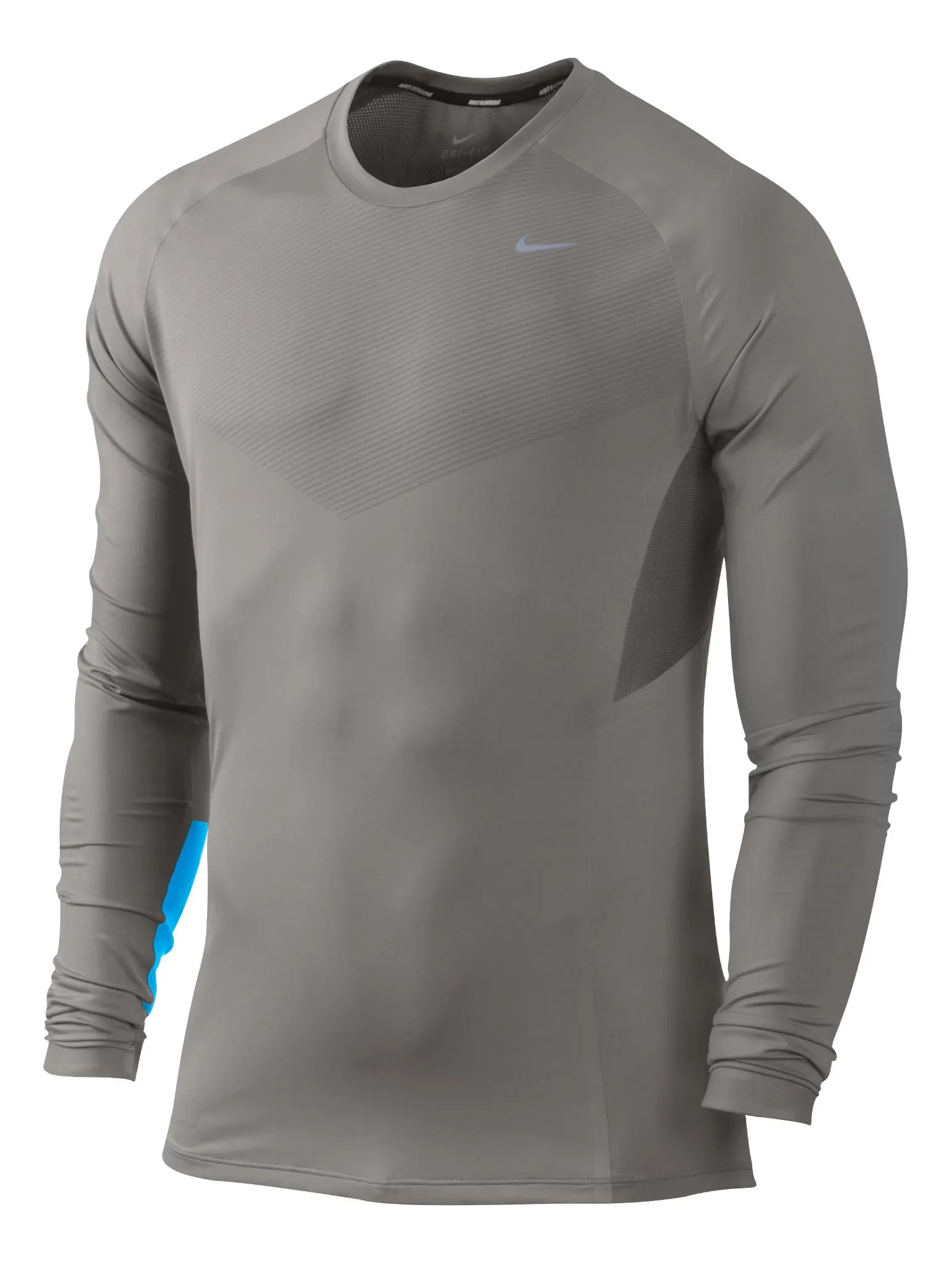 Mens Nike Speed Long Sleeve No Zip Technical Tops
