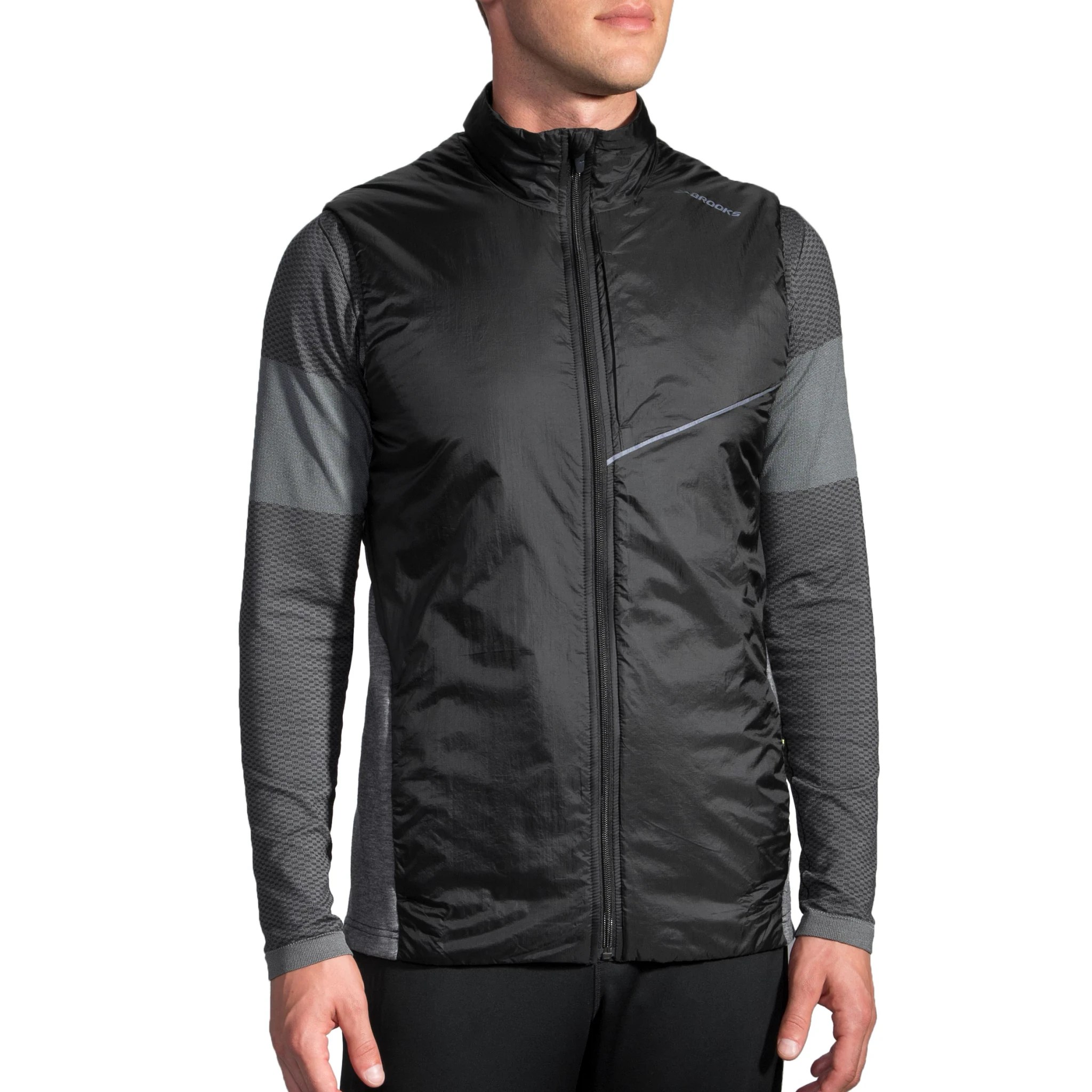 Mens Brooks LSD Thermal Vests Jackets