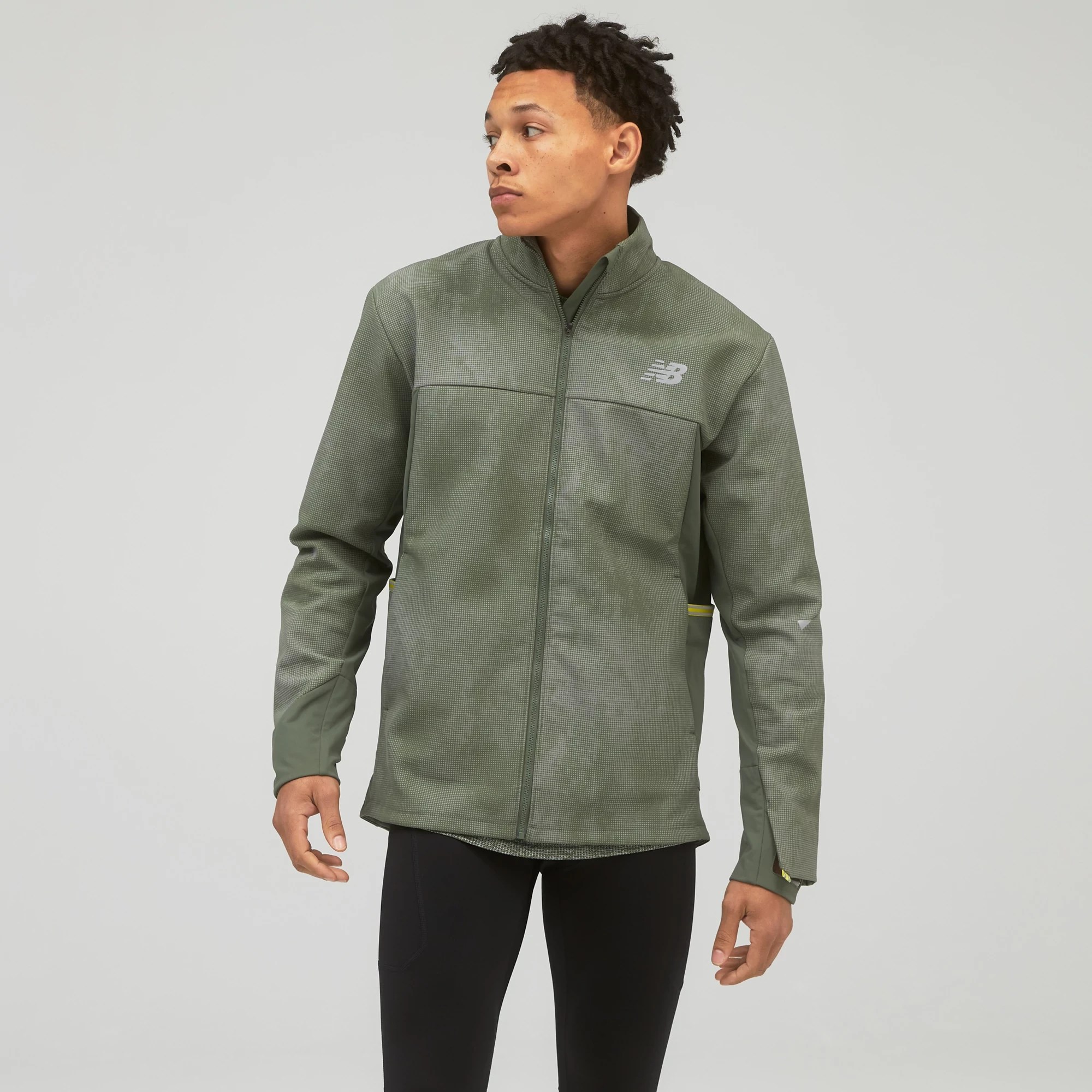 Mens New Balance Reflective Impact Run Winter Cold Weather Jackets