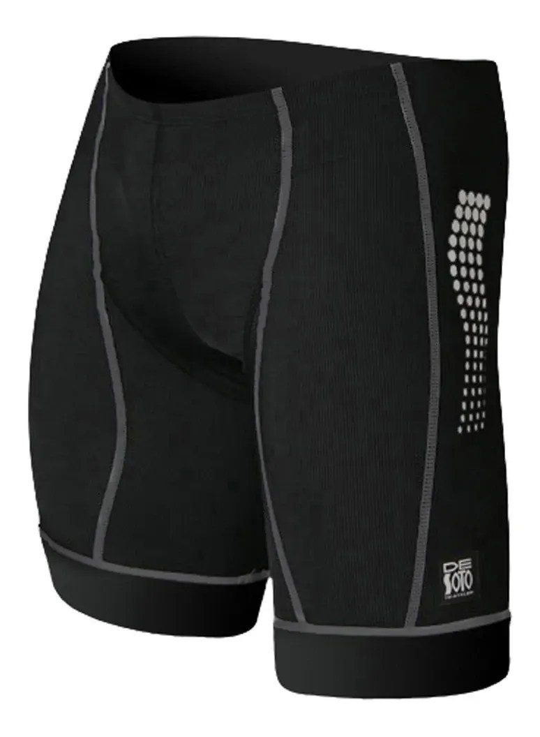 Mens De Soto Forza Tri Fitted Shorts