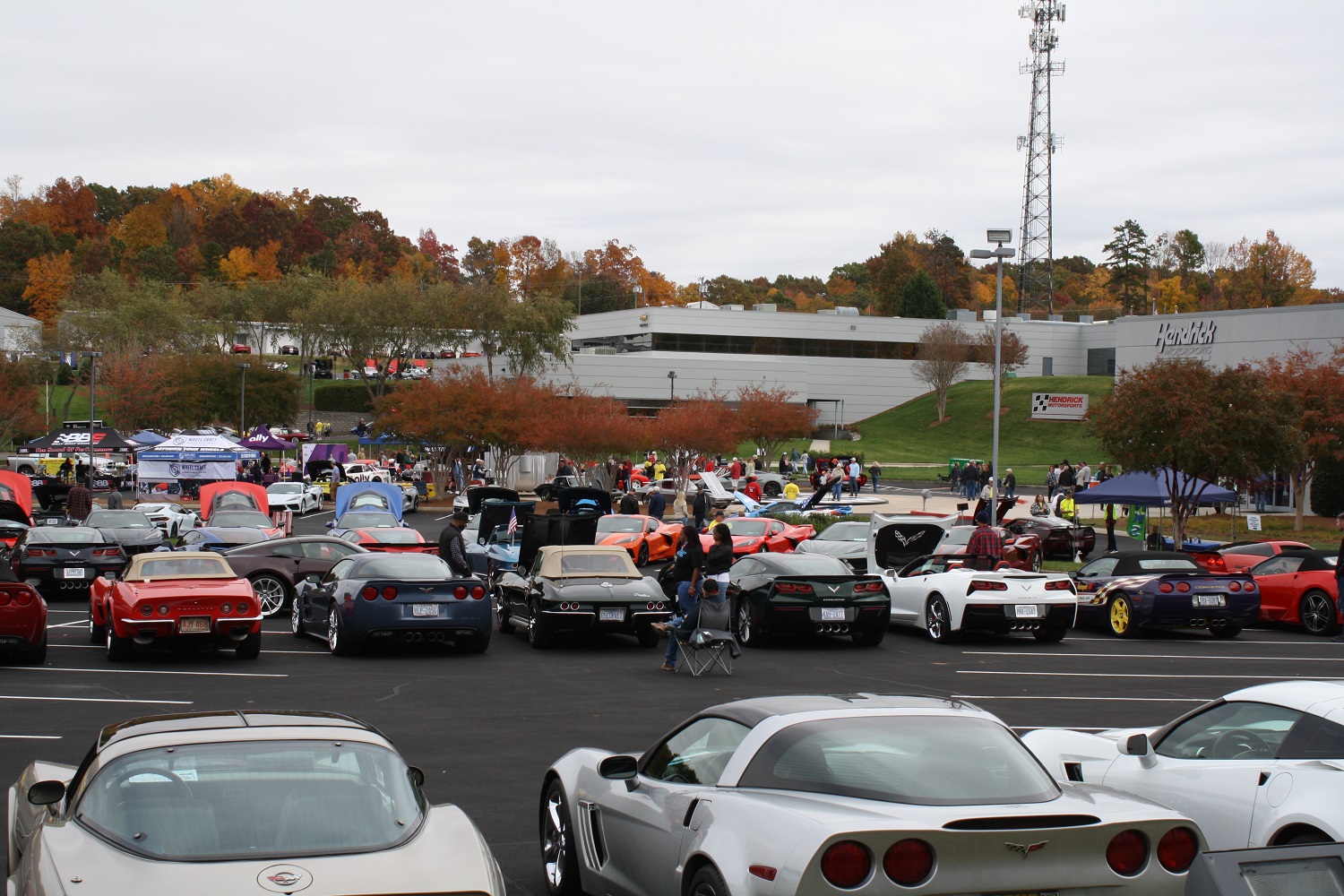 Road Runner Vettes Queen City at Hendrick’s Sports Complex
