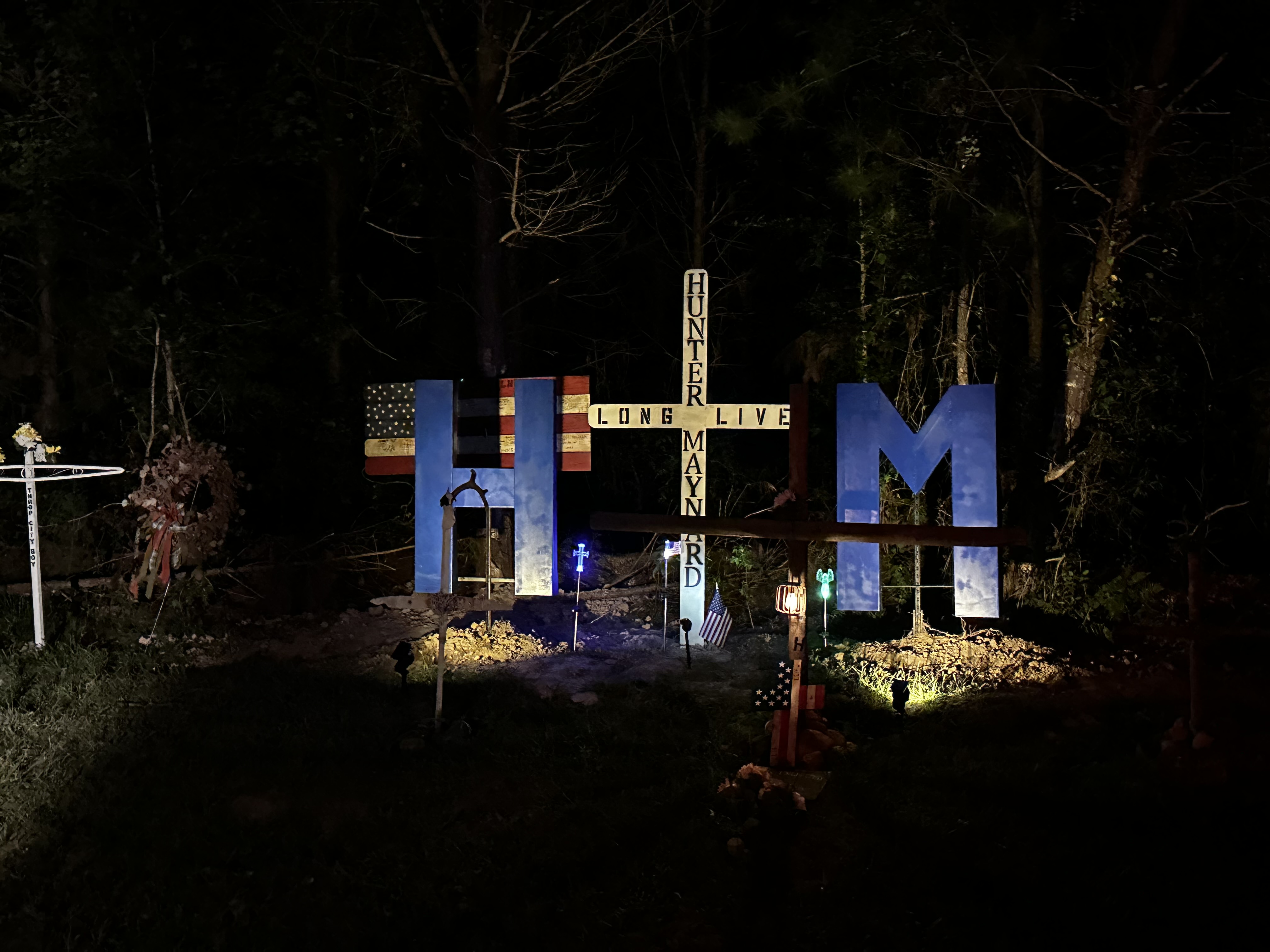 LLH Roadside Tribute Remembering Lost Loved Ones