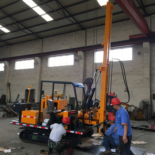 Solar Pile Driver Use for Solar Farm Pile Installation RoadSky