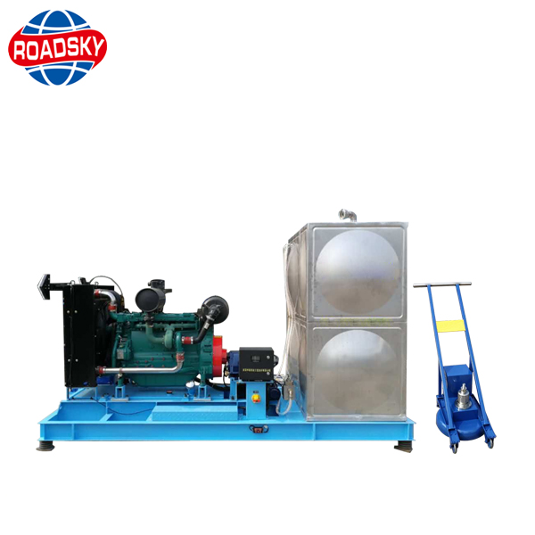 High Pressure Water Road Marking Paint Removal Machine Nanjing