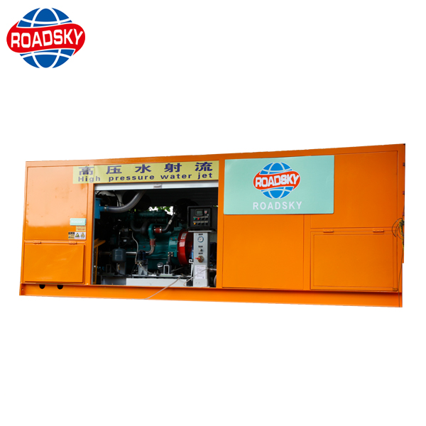 High Pressure Water Road Marking Paint Removal Machine Nanjing