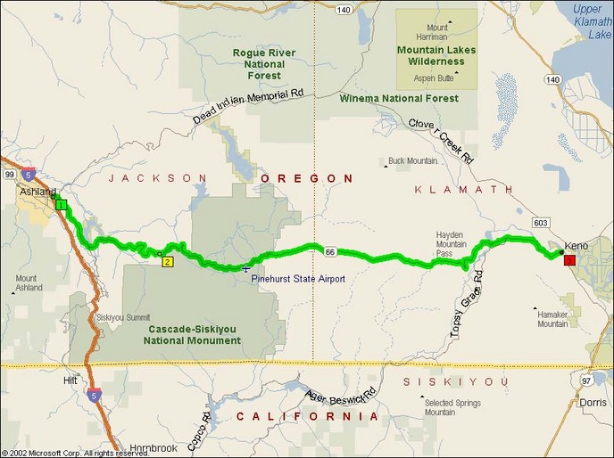 Western Oregon Motorcycle Roads NorthWest