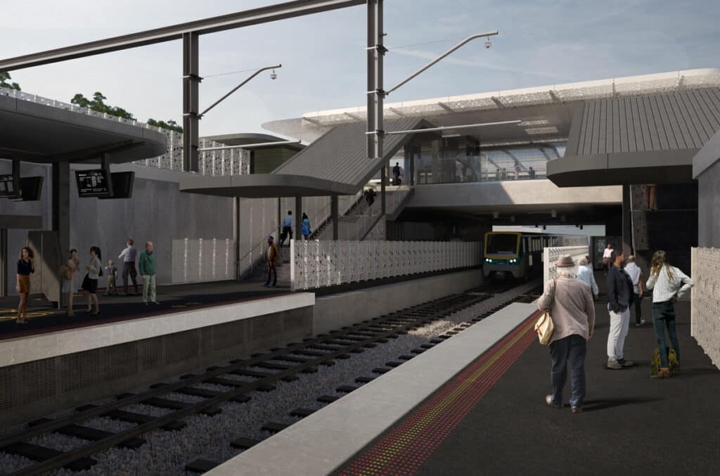 Updated designs released for Melbourne's Surrey Hills and Mont Albert