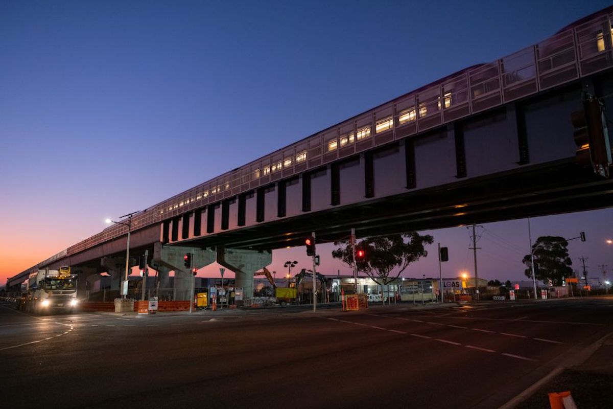 New Deer Park station and road rail bridge now open