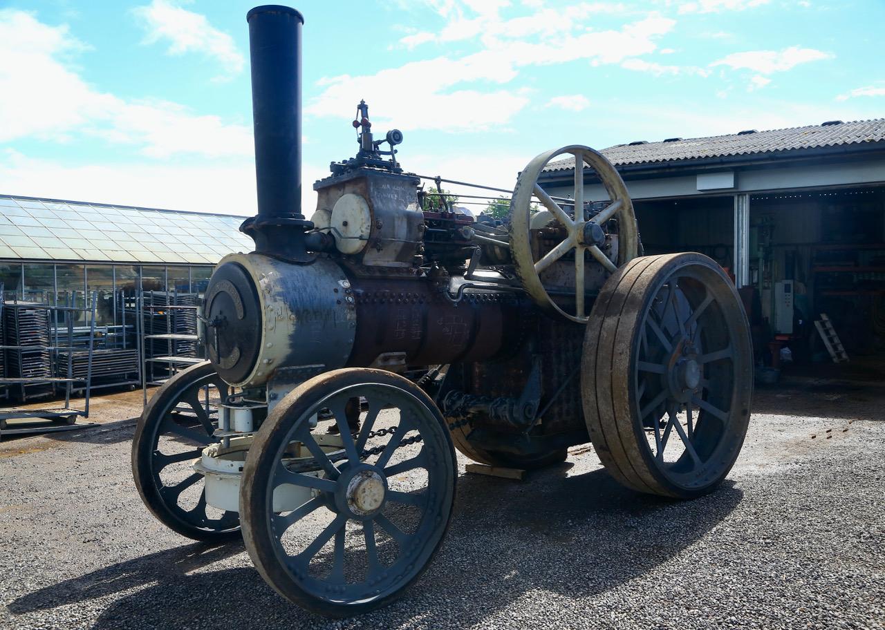 Fowler traction engine returned home - ROAD STEAM