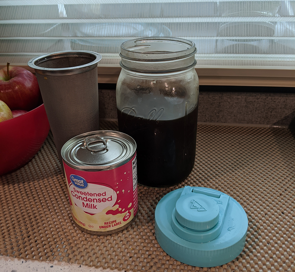 Cold Brew in a Mason Jar Roads to Everywhere